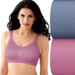 Bali® Comfort Revolution 2-pk. Seamless Microfiber Crop Top Set X1J3