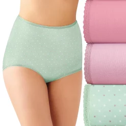 Women's Bali® Skimp Skamp 3-Pack Brief Panty Set DFA633