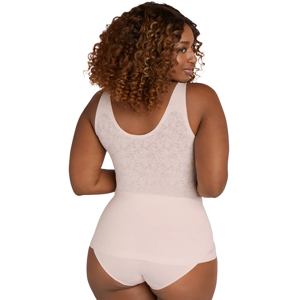 Women's Bali® EasyLite® Lace Shaping Tank Top DFS063 - Image 4