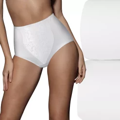 Women's Bali® 2-pack Light Control Lace Shaping Brief Panty Set X372